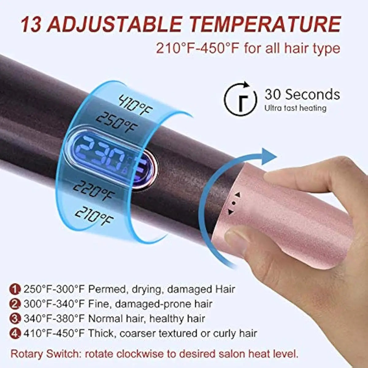 Hair Straightener And Curler 2 in 1 Ceramic Tourmaline Twist Straightening Curling Hair Styling Flat Iron Tool Dual Voltage