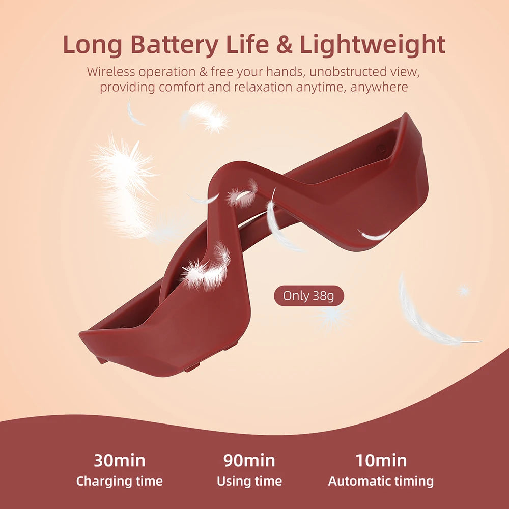 Eye Massager 3D Eyes Relax Massager Fatigue Relief Lighten Dark Circles Smooth Eye Fine Line Beauty Eye Care