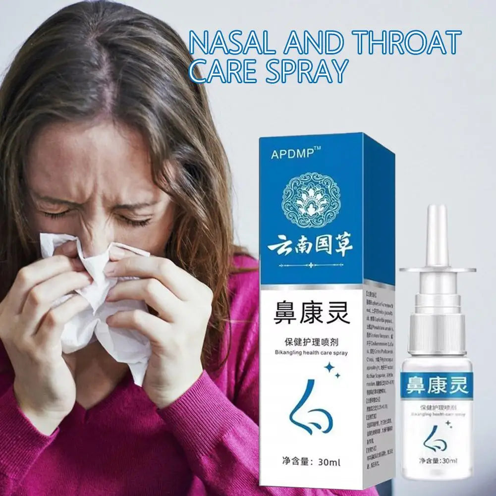 1/2/3/5Pcs Natural Herbal Nasal Spray Effective Relief Decongestant Nasal Sprays Opens Blocked Nasal cavity Care Spray