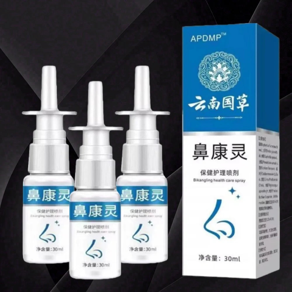 1/2/3/5Pcs Natural Herbal Nasal Spray Effective Relief Decongestant Nasal Sprays Opens Blocked Nasal cavity Care Spray