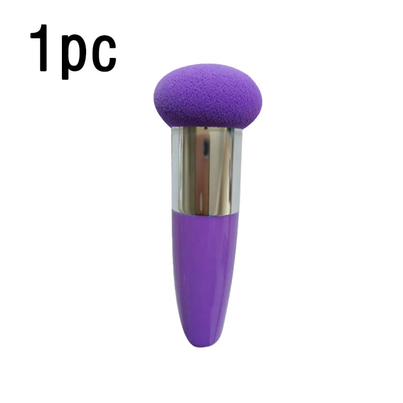 1-Pack Bullet-shaped Makeup Sponges - Holiday Party Beauty Set for Precision Blending & Photo-Ready Contouring powder puff