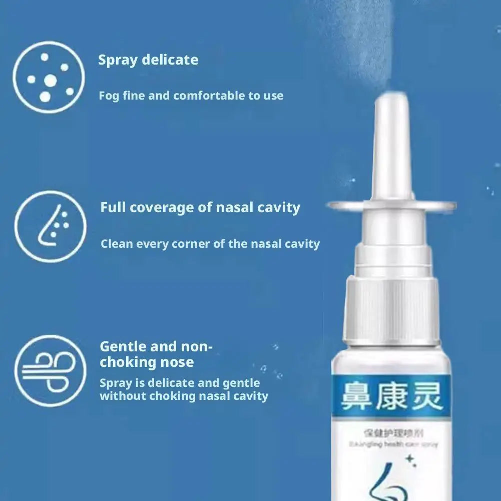 1/2/3/5Pcs Natural Herbal Nasal Spray Effective Relief Decongestant Nasal Sprays Opens Blocked Nasal cavity Care Spray
